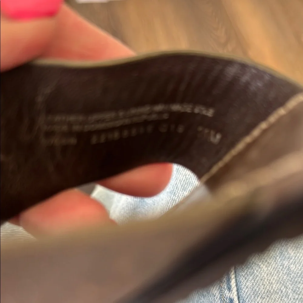 Tory Burch Silver Metallic Logo Thong Sandals